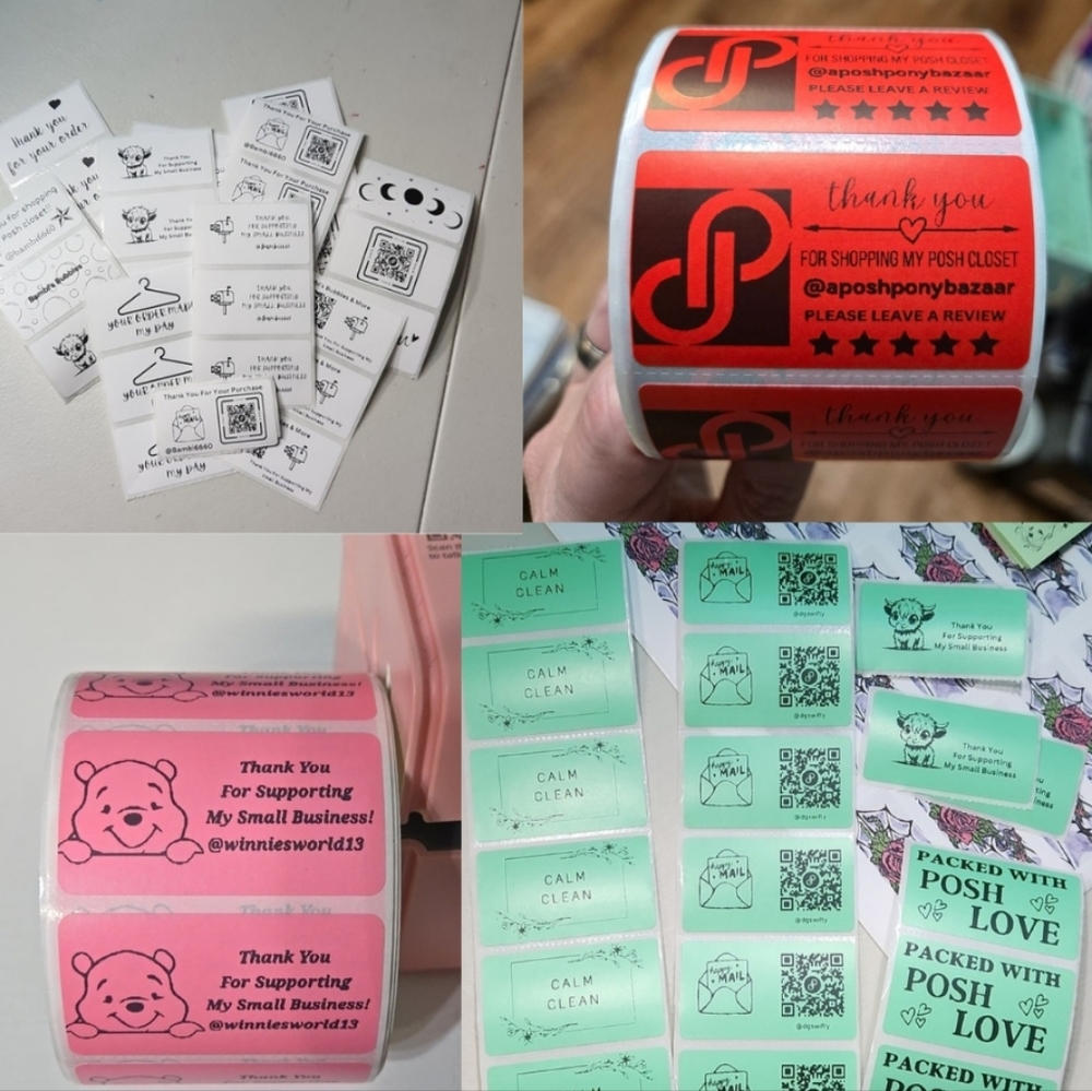 BUY NOW! Custom 100 Thermal Labels Available in Different Colors  "2.25x1.25" - Picture 10 of 16